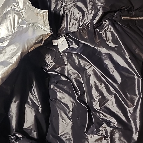 Lattelier Shiny Long Puffer Jacket - Picture 13 of 16